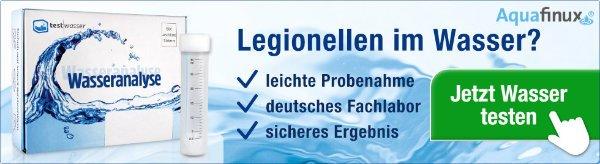 Legionellen im Leitungswasser? Prüfen Sie mit dieser Wasseranalyse Ihr Leitungswasser auf Legionellen.