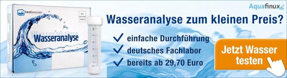 Wasserqualität in Stuttgart testen - zum kleinen Preis bei Test-Wasser
