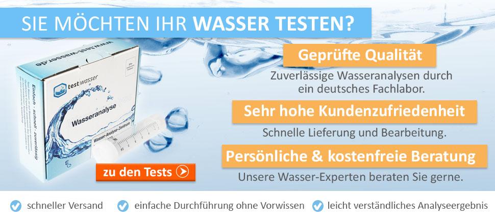 Trinkwasser testen