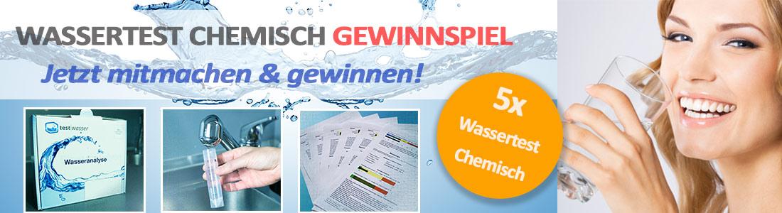 Wassertest Chemisch Gewinnspiel