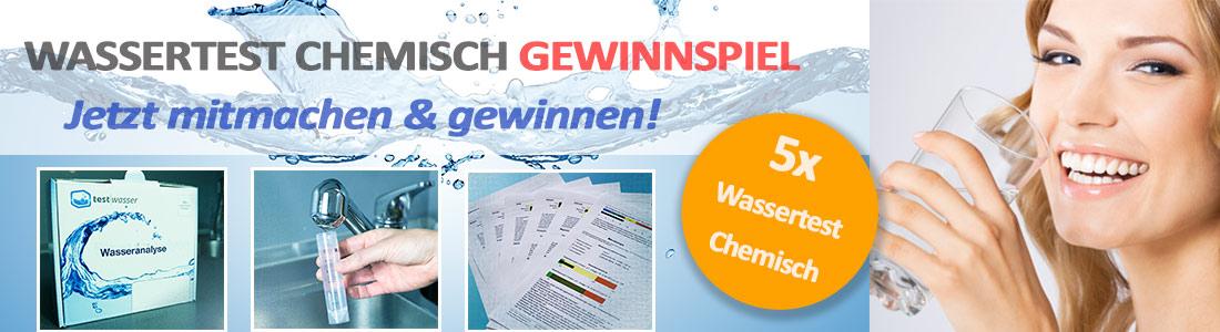 Wassertest Chemisch Gewinnspiel