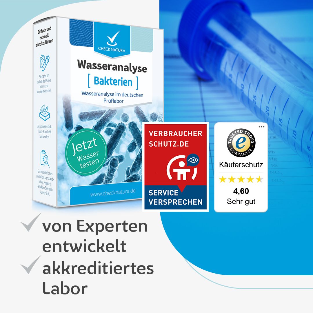 USPs Wassertest Bakterien