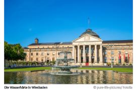 Die Wasserhärte in Wiesbaden