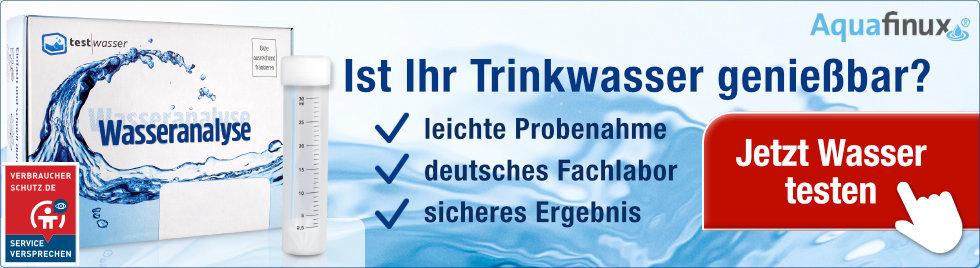 Wie ist die Qualität Ihres Trinkwassers? Jetzt testen.