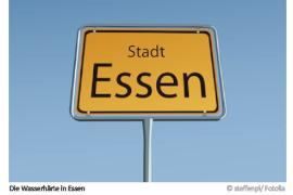 Die Wasserhärte in Essen