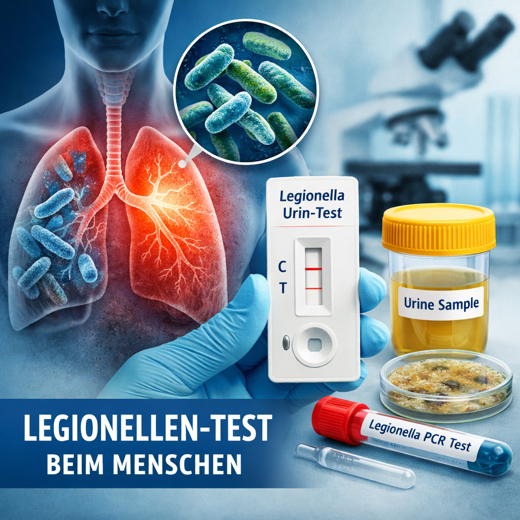 Legionellentest beim Menschen
