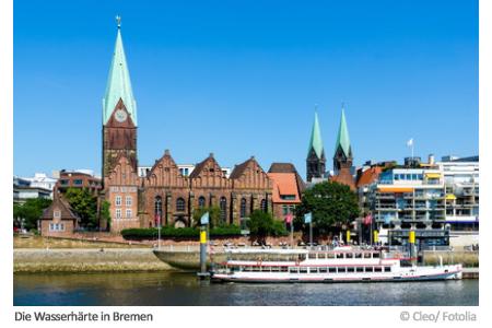 Wasserhärte in Bremen.
