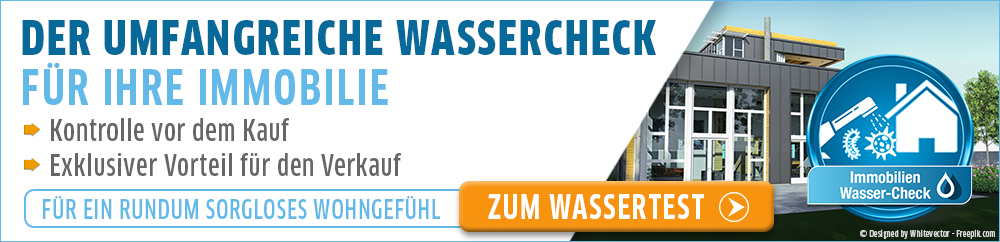 Wassertest für Immobilien