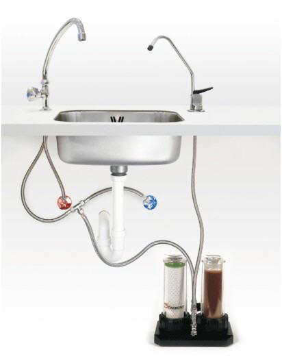 Carbonit DUO-HP Special mit Wasserhahn WS 5