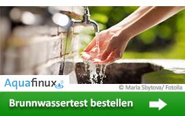 Aquafinux Brunnenwassertest bestellen