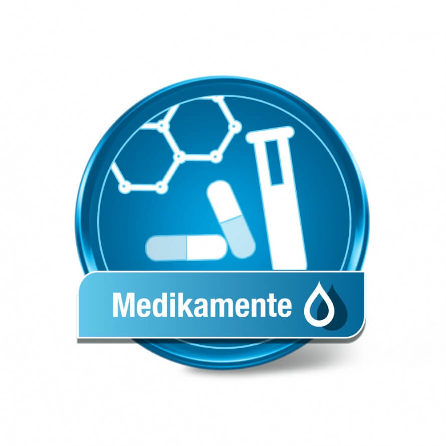 Wassertest Medikamente