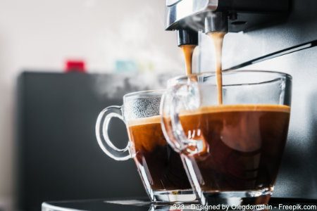 Kalk und Kaffeemaschine Kalk und Kaffeemaschine