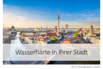 Wasserhärte Trinkwassers Ihrer Stadt
