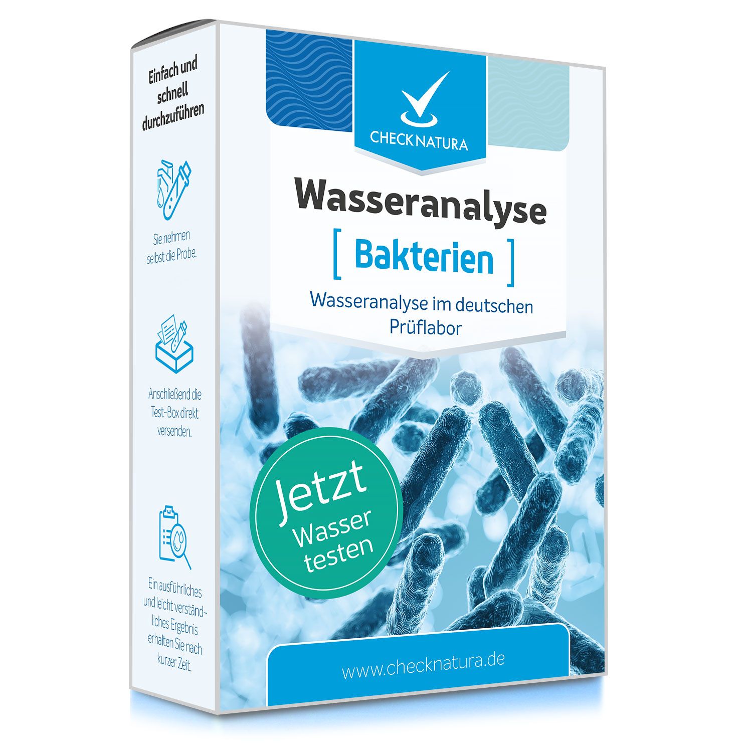 Wassertest Bakterien