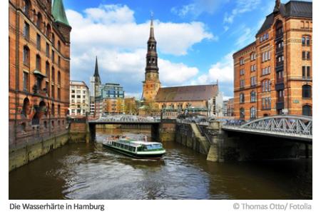 Die Wasserhärte in Hamburg: Tipps für den Alltag.