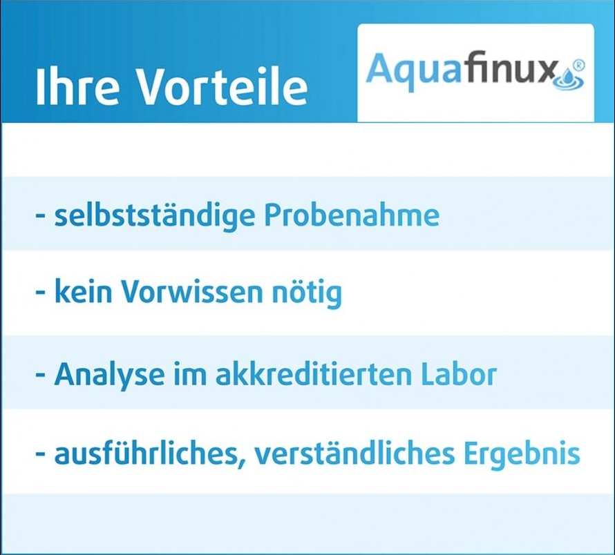 Aquafinux Vorteile
