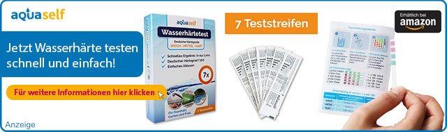 Wasserhärte testen