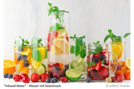 Wasser mit Geschmack - Infused Water Wasser mit Geschmack - Infused Water