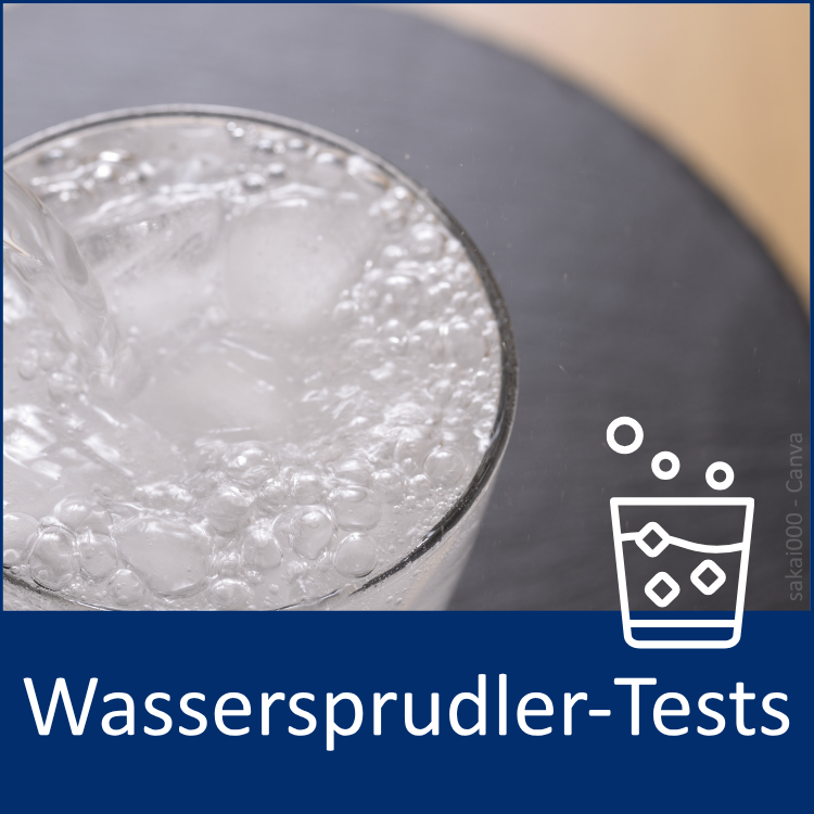 Zu den Wassersprudler-Tests