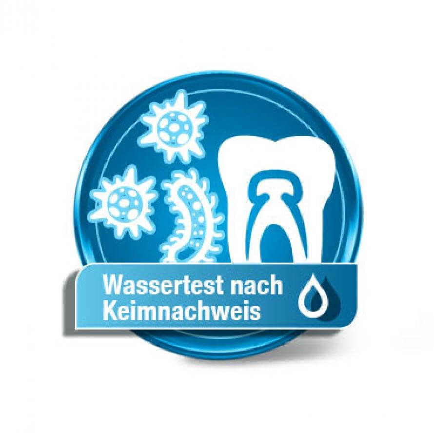 Wassertest nach Keimnachweis
