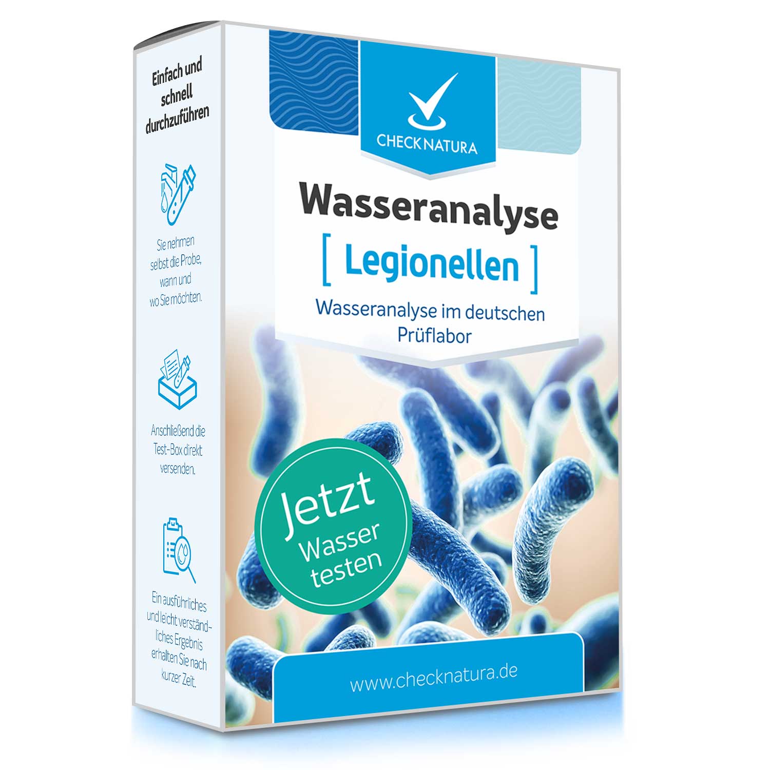 Wassertest Legionellen Checknatura