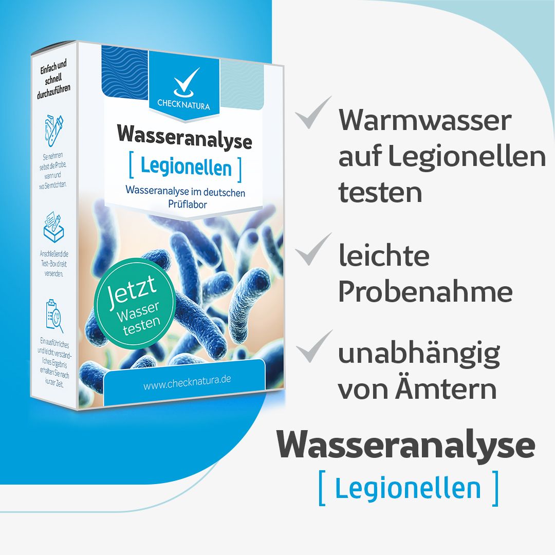 Checknatura Legionellen Wassertest
