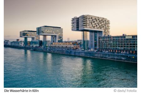 Die Wasserhärte in Köln. Die Wasserhärte in Köln.